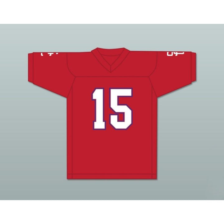 CUSTOM ANY Name Number DAVID CHILDERS 15 SHILOH CHRISTIAN ACADEMY EAGLES Football Jersey Top Stitched S-6XL