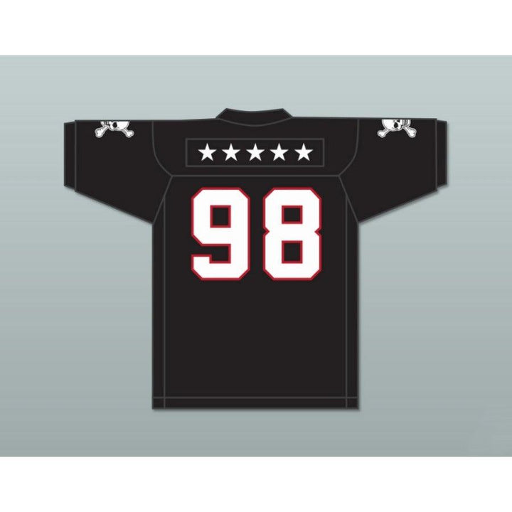 CUSTOM ANY Name Number GARY MCCRAE 98 EMCC LIONS FOOTBALL JERSEY INCLUDES PATCHES Top Stitched S-6XL