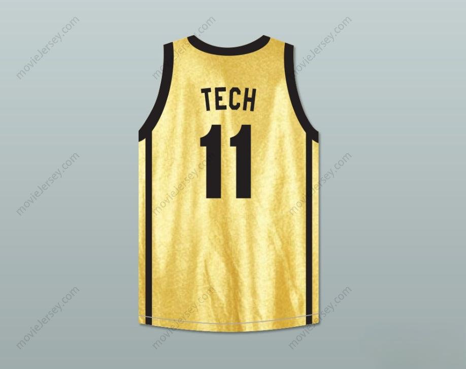 CUSTOM ANY Name Number ANTHONY MACKIE TECH 11 ENEMY OF THE STATE BASKETBALL JERSEY CROSSOVER Top Stitched S-6XL