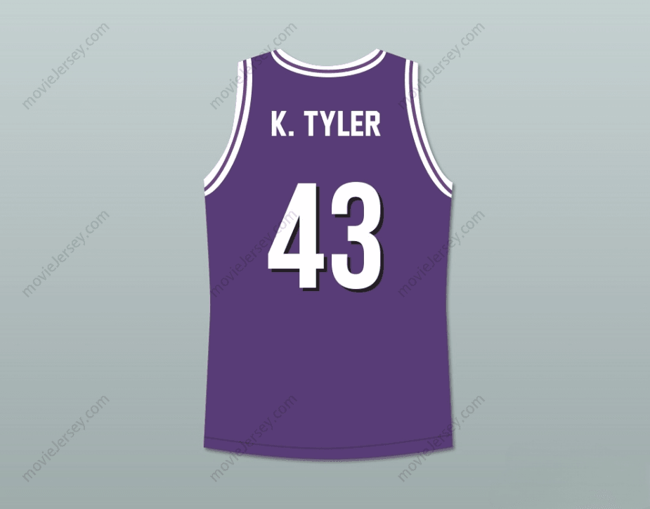 CUSTOM ANY Name Number MARLON WAYANS KENNY TYLER 43 HUSKIES BASKETBALL JERSEY THE 6TH MAN TRIBUTE Top Stitched S-6XL
