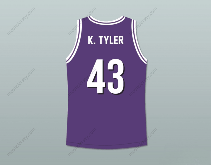 CUSTOM ANY Name Number MARLON WAYANS KENNY TYLER 43 HUSKIES BASKETBALL JERSEY THE 6TH MAN TRIBUTE Top Stitched S-6XL