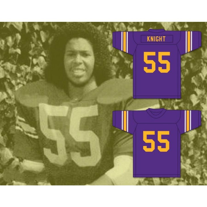 CUSTOM ANY Name Number SUGE KNIGHT 55 LYNWOOD HIGH SCHOOL KNIGHTS FOOTBALL JERSEY DEATH ROW Top Stitched S-6XL