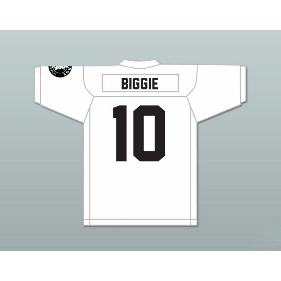 CUSTOM ANY Name Number BIGGIE SMALLS 10 BAD BOY FOOTBALL JERSEY Top Stitched S-6XL