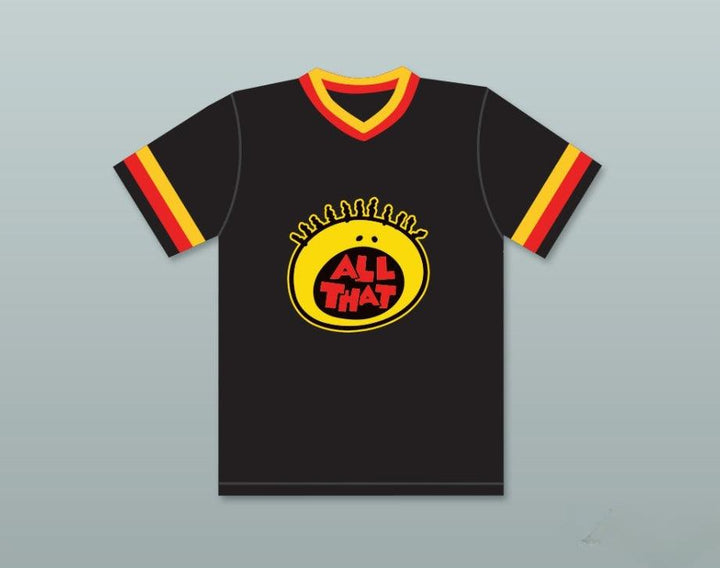 Custom Any Name Number KEL MITCHELL 00 ALL THAT BLACK BASEBALL JERSEY 2 Top Stitched S-6XL