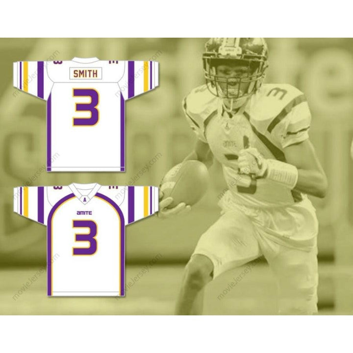 CUSTOM ANY Name Number DEVONTA SMITH 3 AMITE MAGNET SCHOOL Football Jersey Top Stitched S-6XL