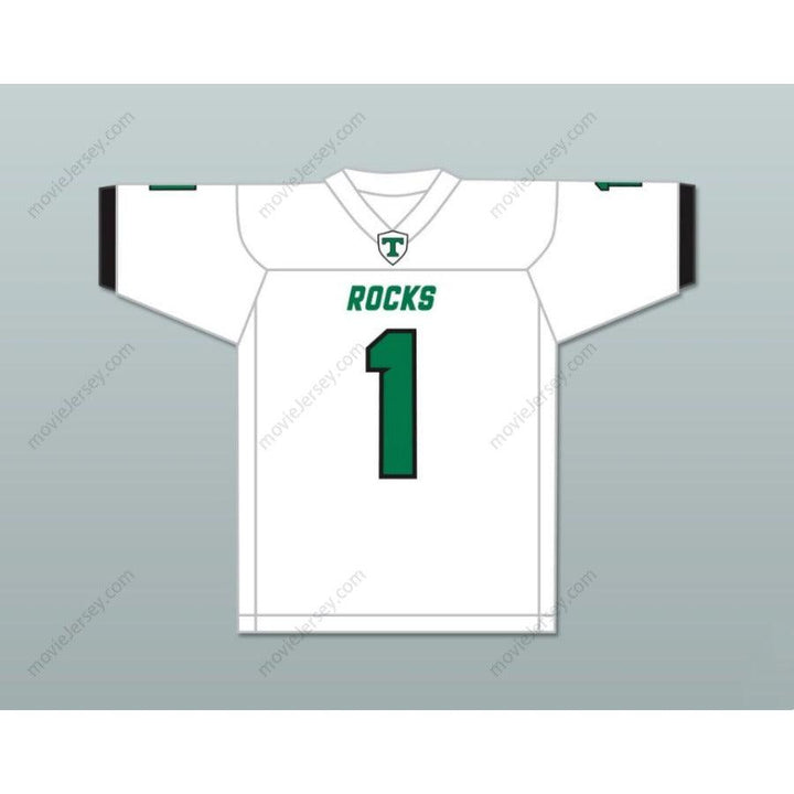 CUSTOM ANY Name Number RONDALE MOORE 1 TRINITY HIGH SCHOOL SHAMROCKS Football Jersey Top Stitched S-6XL