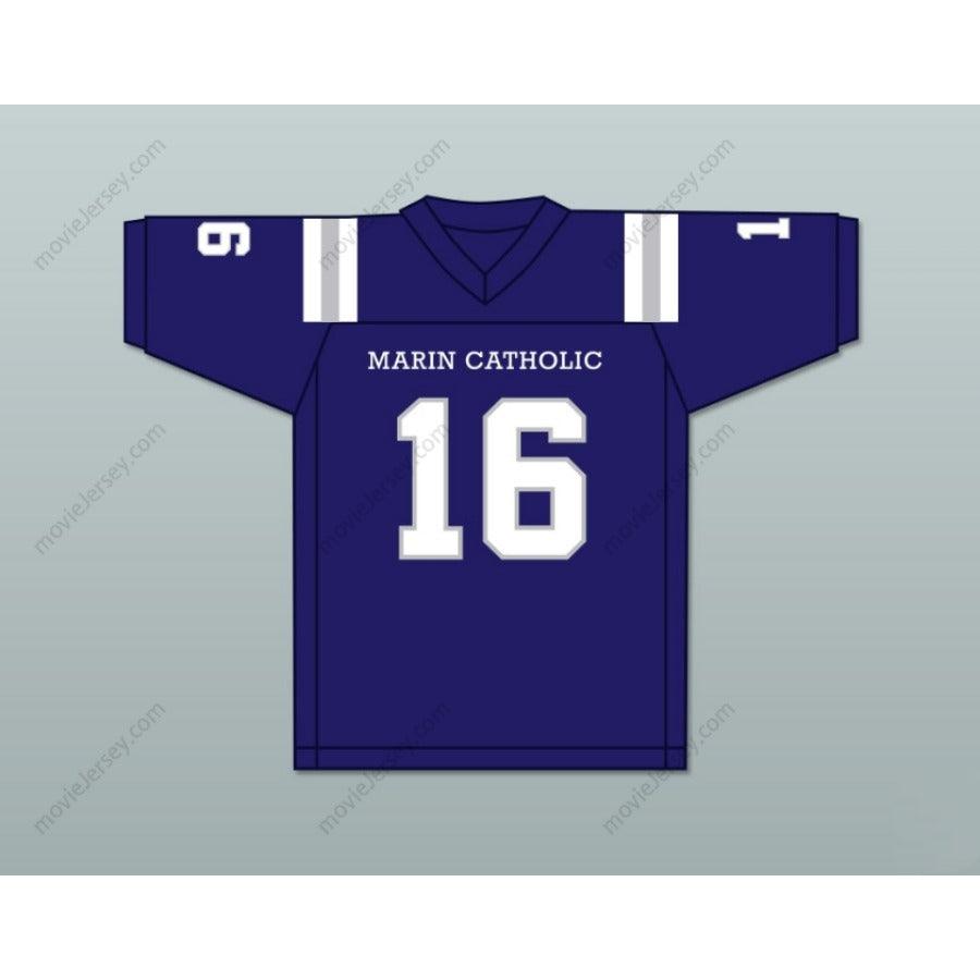 CUSTOM ANY Number JARED GOFF 16 MARIN CATHOLIC HIGH SCHOOL FOOTBALL JERSEY S-6XL