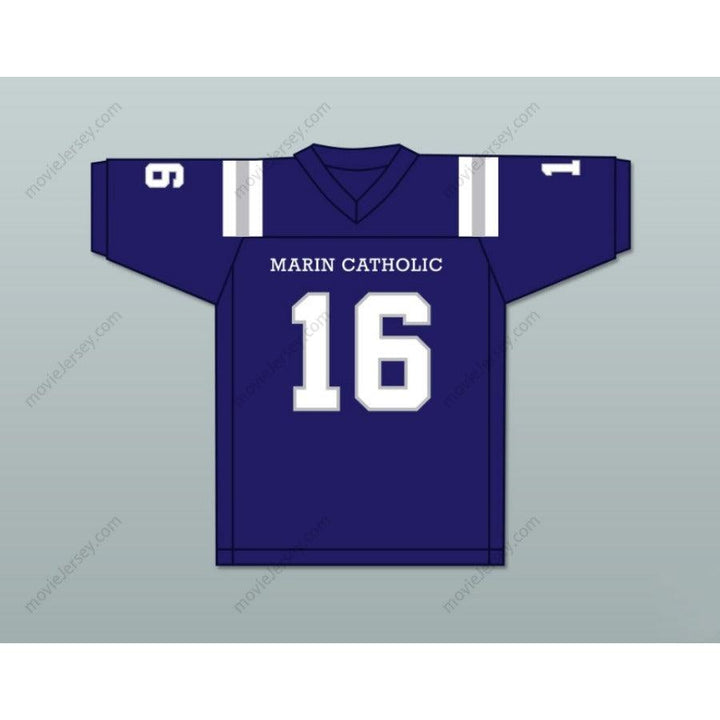 CUSTOM ANY Number JARED GOFF 16 MARIN CATHOLIC HIGH SCHOOL FOOTBALL JERSEY S-6XL