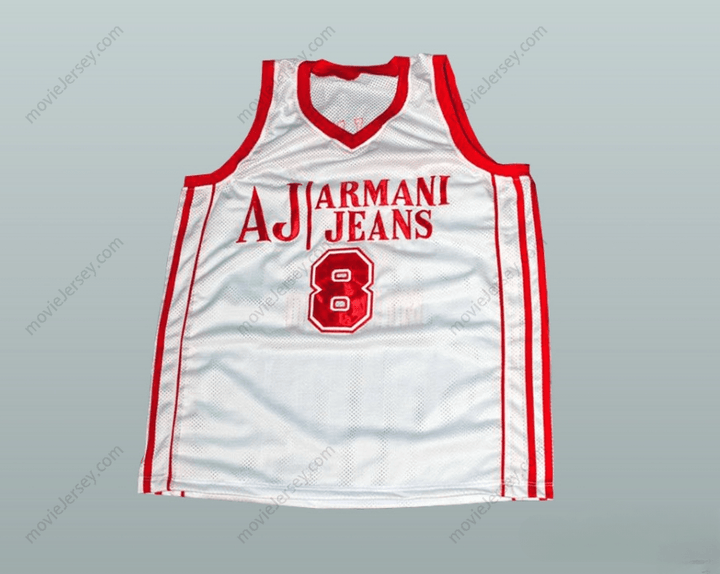 CUSTOM ANY Name Number DANILO GALLINARI 8 MILANO BASKETBALL JERSEY NEW Top Stitched S-6XL