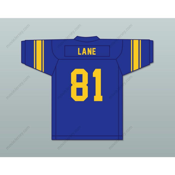 CUSTOM ANY Name Number DICK LANE 81 ANDERSON HIGH SCHOOL TROJANS WHITE FOOTBALL JERSEY Top Stitched S-6XL