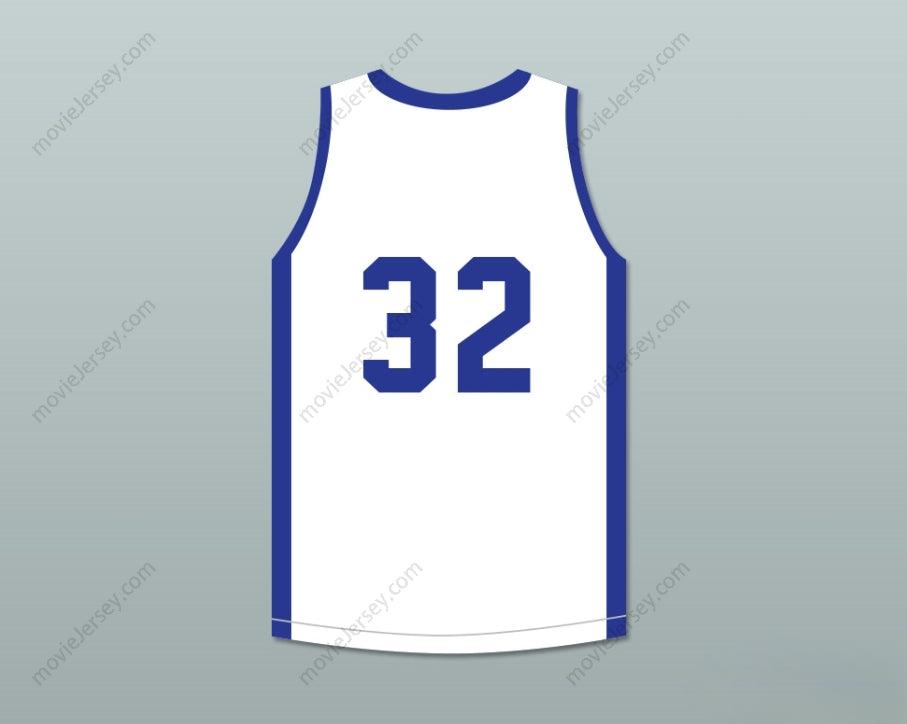CUSTOM ANY Name Number MAGIC JOHNSON 32 PUSH EXCEL PRO BASKETBALL CLASSIC WHITE BASKETBALL JERSEY 1985 CHARITY EVENT Top Stitched S-6XL