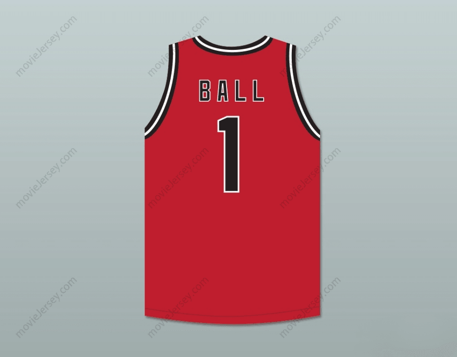 CUSTOM ANY Name Number LAMELO BALL 1 ILLAWARRA   RED BASKETBALL JERSEY 2 Top Stitched S-6XL
