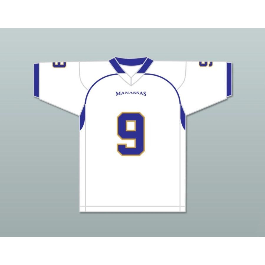 CUSTOM ANY Name Number OMAR WILLIAMS 9 MANASSAS TIGERS HIGH SCHOOL Football Jersey Top Stitched S-6XL