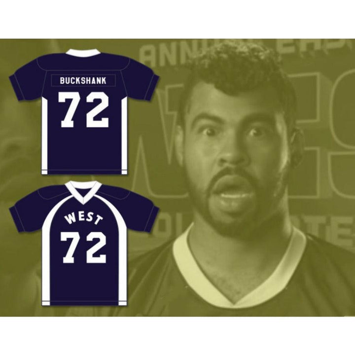 CUSTOM ANY Name Number OZAMATAZ BUCKSHANK 72 WEST FOOTBALL JERSEY KEY PEELE Top Stitched S-6XL