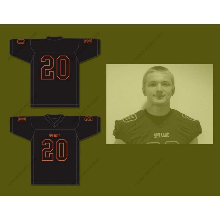 CUSTOM ANY Name Number TEAGAN QUITORIANO 20 SPRAGUE HIGH SCHOOL OLYMPIANS Football Jersey Top Stitched S-6XL
