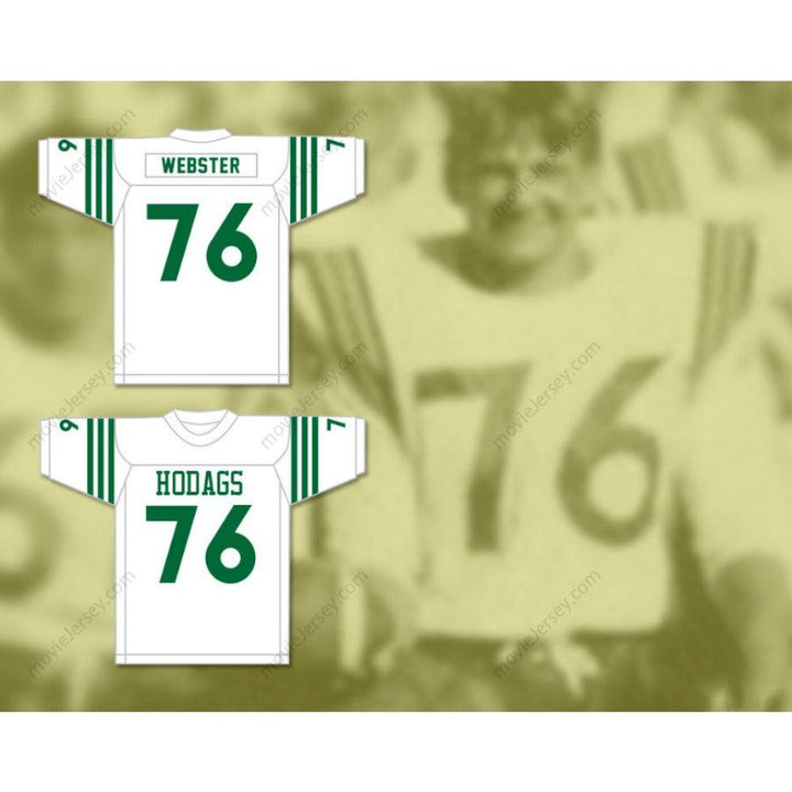 CUSTOM ANY Name Number MIKE WEBSTER 76 RHINELANDER HIGH SCHOOL HODAGS Football Jersey Top Stitched S-6XL