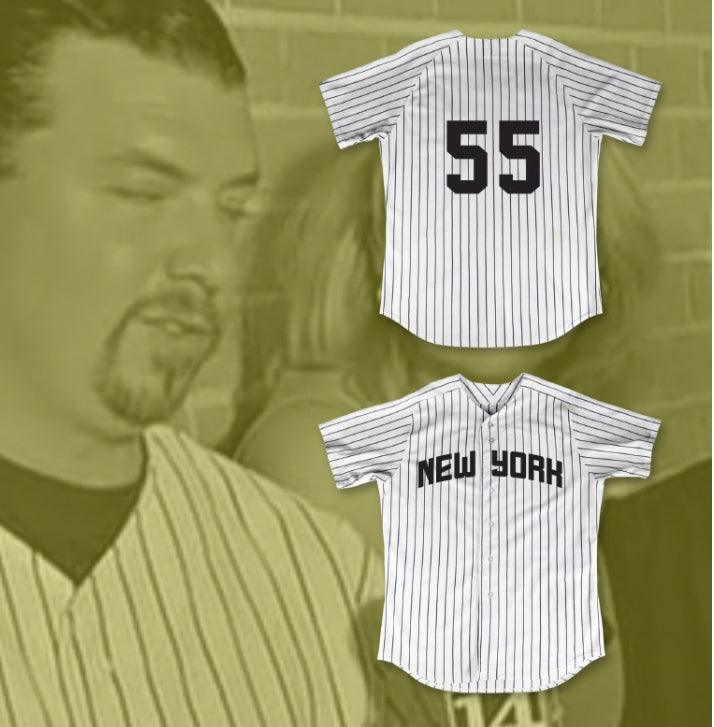 Custom Any Name Number DANNY MCBRIDE KENNY POWERS 55   BASEBALL JERSEY EASTBOUND & DOWN Top Stitched S-6XL