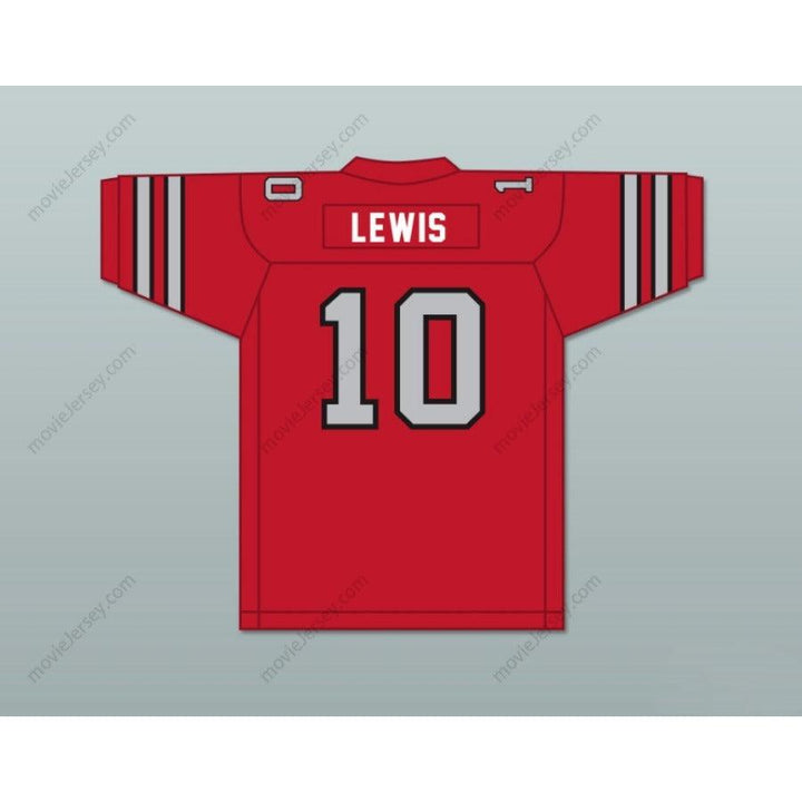 CUSTOM ANY Name Number 1985 USFL WALTER LEWIS 10 MEMPHIS SHOWBOATS ROAD Football Jersey Top Stitched S-6XL