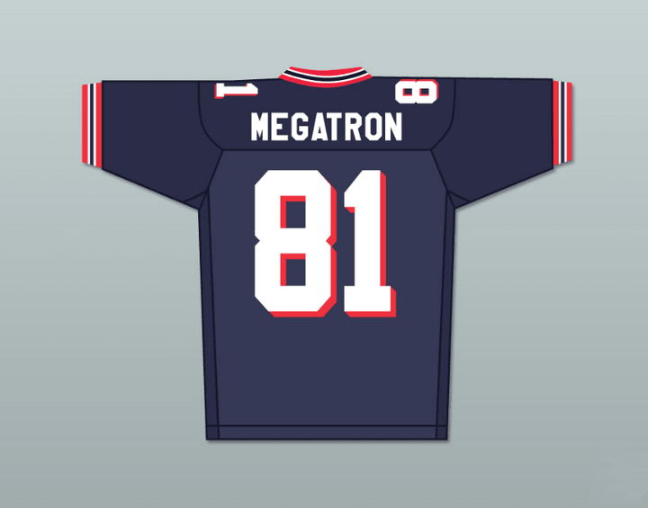 CUSTOM ANY Name Number CUSTOM CALVIN JOHNSON MEGATRON 81 SANDY CREEK HIGH SCHOOL FOOTBALL JERSEY S-6XL Top Stitched S-6XL