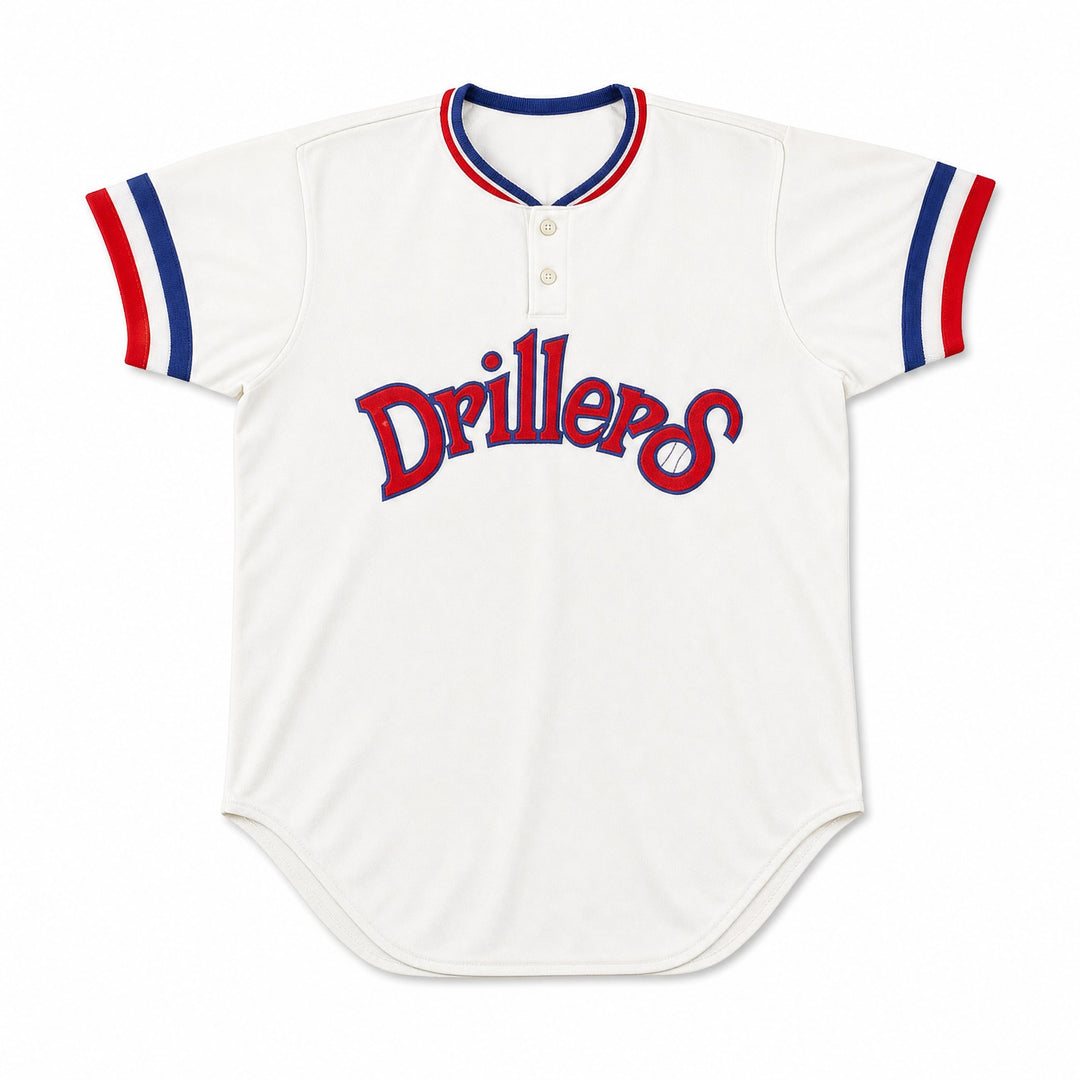 Custom Any Name Number SAMMY SOSA 24 TULSA DRILLERS OLD SCHOOL STYLE JERSEY NEW STITCH SEWN Top Stitched S-6XL