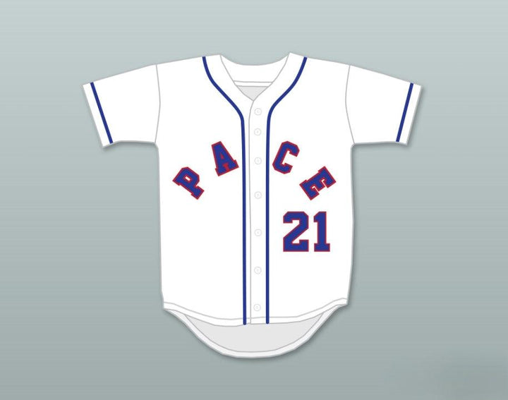 Custom Any Name Number JOSH DONALDSON 21 PACE ATHLETIC AND RECREATION ASSOCIATION WHITE BASEBALL JERSEY 2 Top Stitched S-6XL