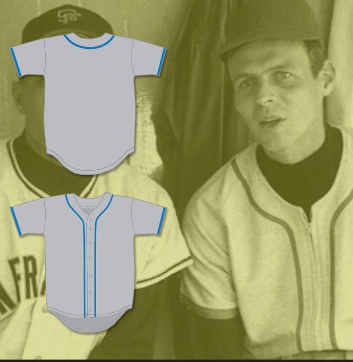 Custom Any Name Number GEORGE PLIMPTON EXHIBITION GAME GRAY BASEBALL JERSEY PAPER LION Top Stitched S-6XL
