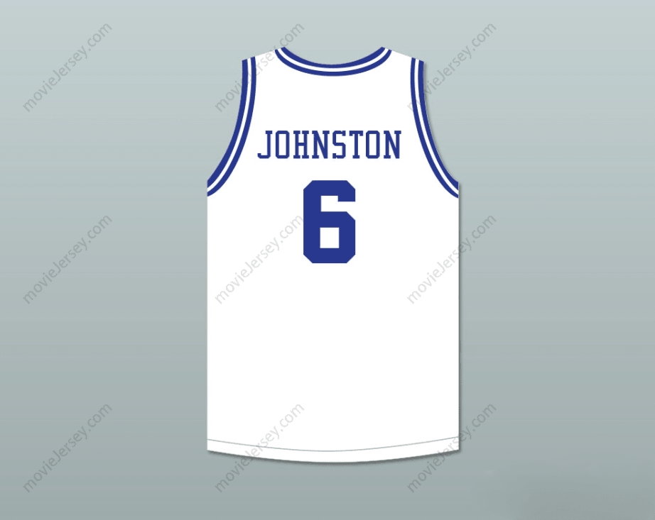 CUSTOM ANY Name Number NEIL JOHNSTON 6  HIGH SCHOOL CAVALIERS WHITE BASKETBALL JERSEY Top Stitched S-6XL