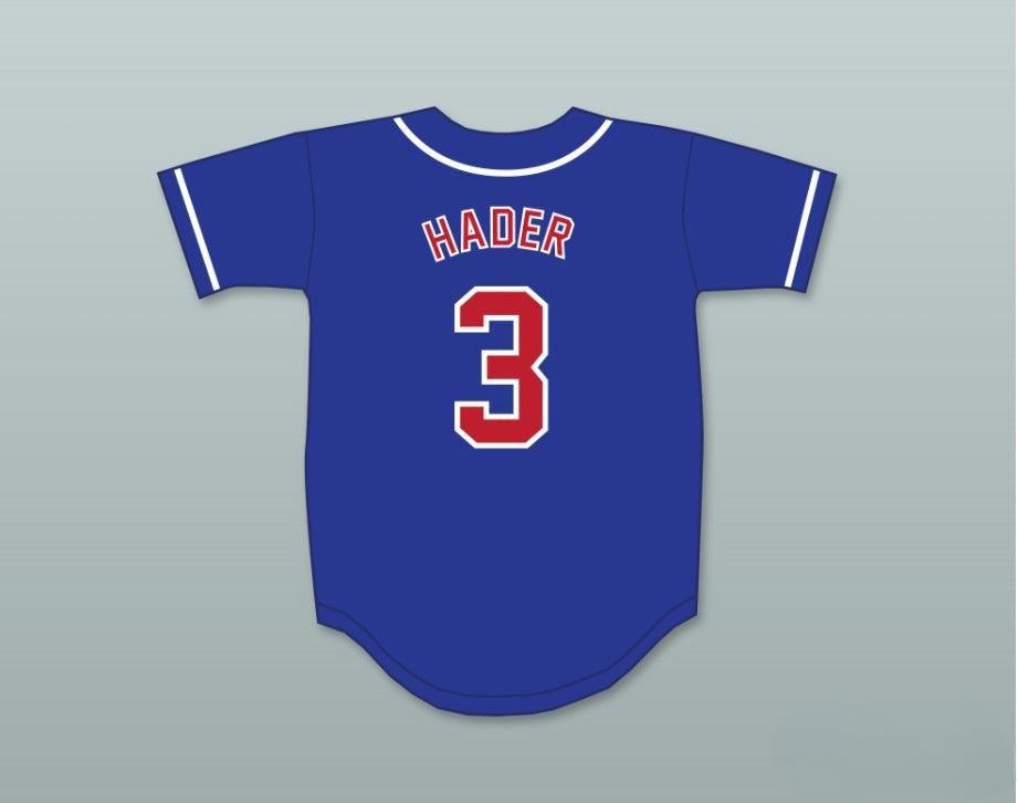 Custom Any Name Number JOSH HADER 3 OLD MILL HIGH SCHOOL PATRIOTS BLUE BASEBALL JERSEY 2 Top Stitched S-6XL