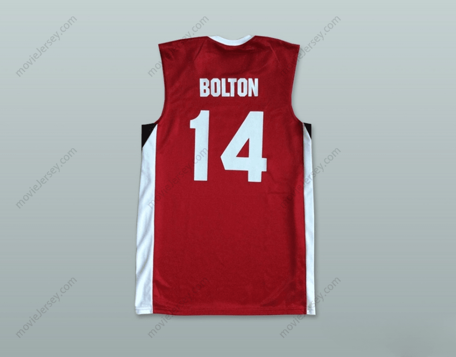 CUSTOM ANY Name Number ZAC EFRON TROY BOLTON 14 EAST HIGH SCHOOL WILDCATS RED BASKETBALL JERSEY Top Stitched S-6XL