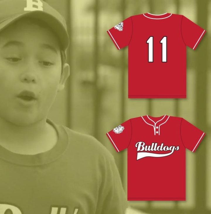 Custom Any Name Number CARLOS 11 BULLDOGS BASEBALL JERSEY HOME RUN Top Stitched S-6XL