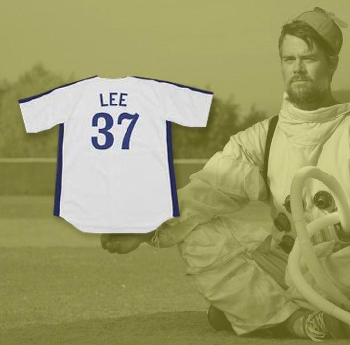 Custom Any Name Number BILL 'SPACEMAN' LEE 37 PRO CAREER WHITE BASEBALL JERSEY SPACEMAN Top Stitched S-6XL