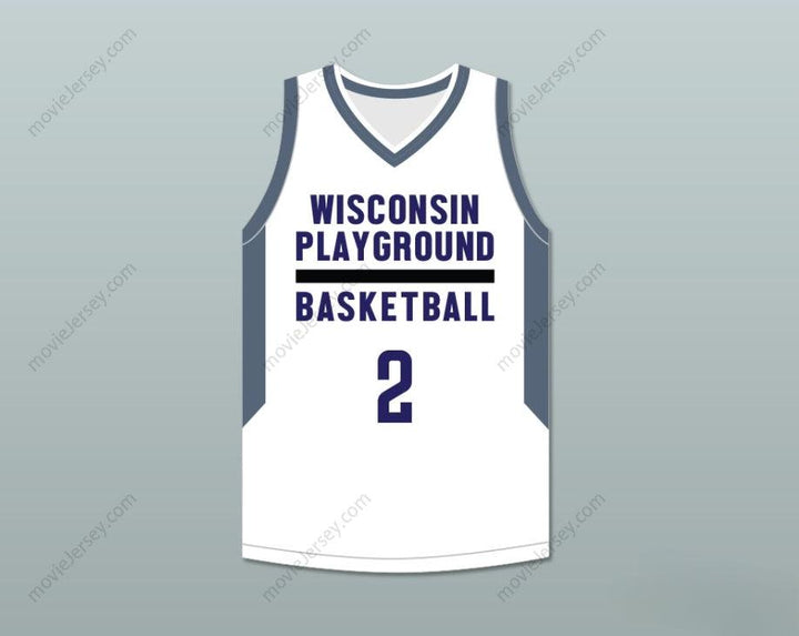 CUSTOM ANY Name Number TYLER HERRO 2  PLAYGROUND BASKETBALL WHITE BASKETBALL JERSEY Top Stitched S-6XL