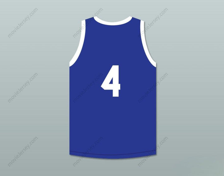 CUSTOM ANY Name Number PEE WEE MORRIS 4 ANGEL BEACH  BASKETBALL JERSEY PORKY'S REVENGE Top Stitched S-6XL