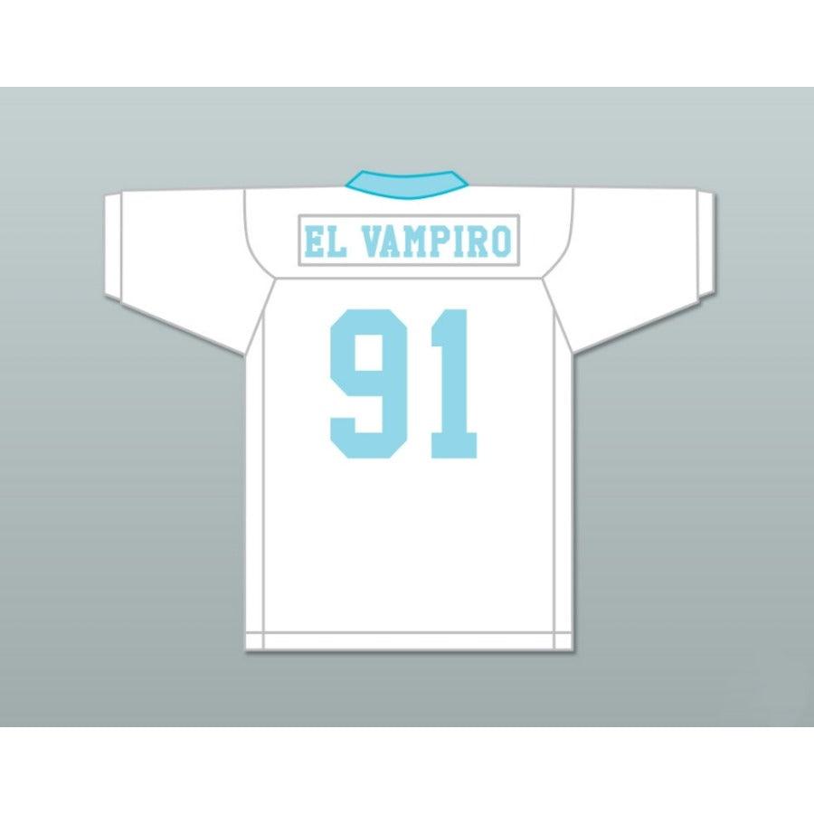CUSTOM ANY Name Number EL VAMPIRO 91 SANTA MARTHA PERROS LIGHT Football Jersey Top Stitched S-6XL