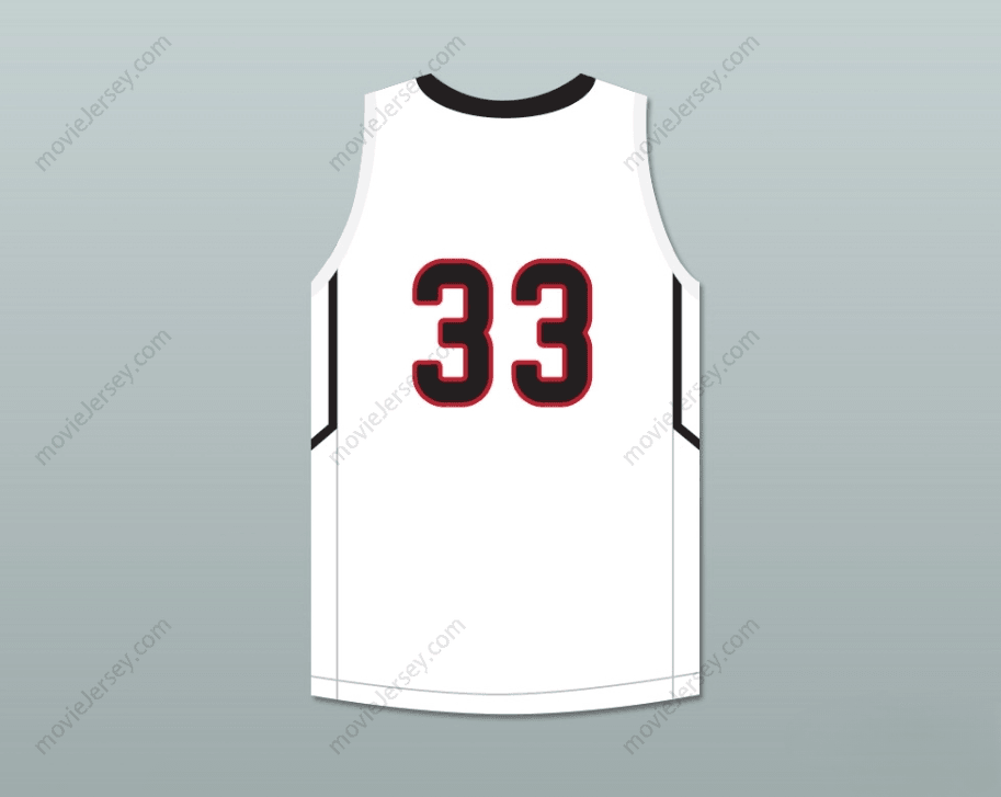CUSTOM ANY Name Number BOL BOL 33  PREP WHITE BASKETBALL JERSEY 1 Top Stitched S-6XL