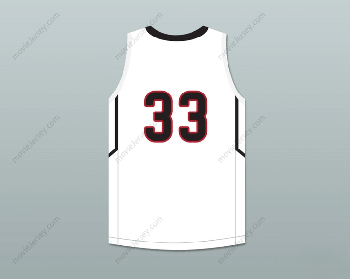 CUSTOM ANY Name Number BOL BOL 33  PREP WHITE BASKETBALL JERSEY 1 Top Stitched S-6XL