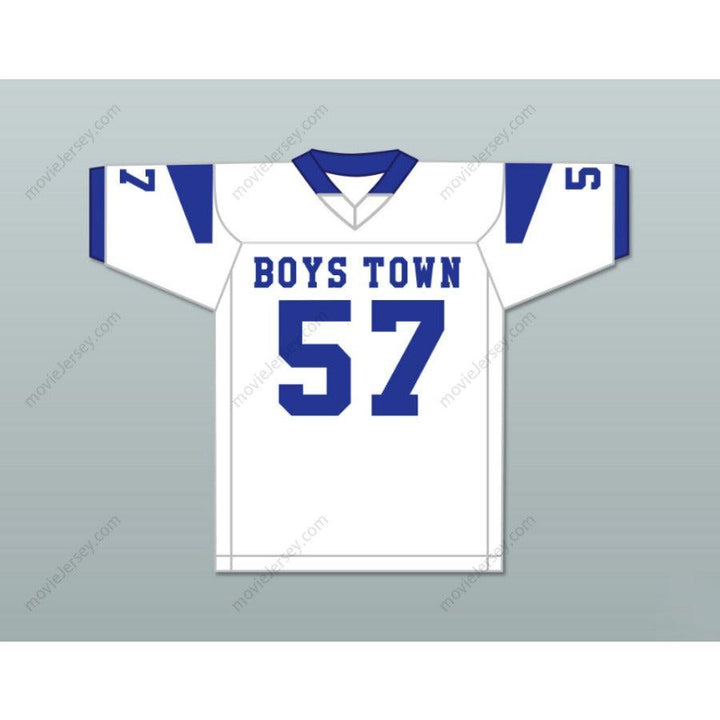 CUSTOM SHAQUIL BARRETT 57 BOYS TOWN HIGH SCHOOL FOOTBALL JERSEY Stitched S-6XL