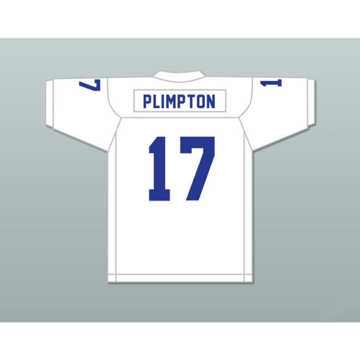 CUSTOM ANY Name Number GEORGE PLIMPTON 17 DETROIT PRACTICE Football Jersey Top Stitched S-6XL