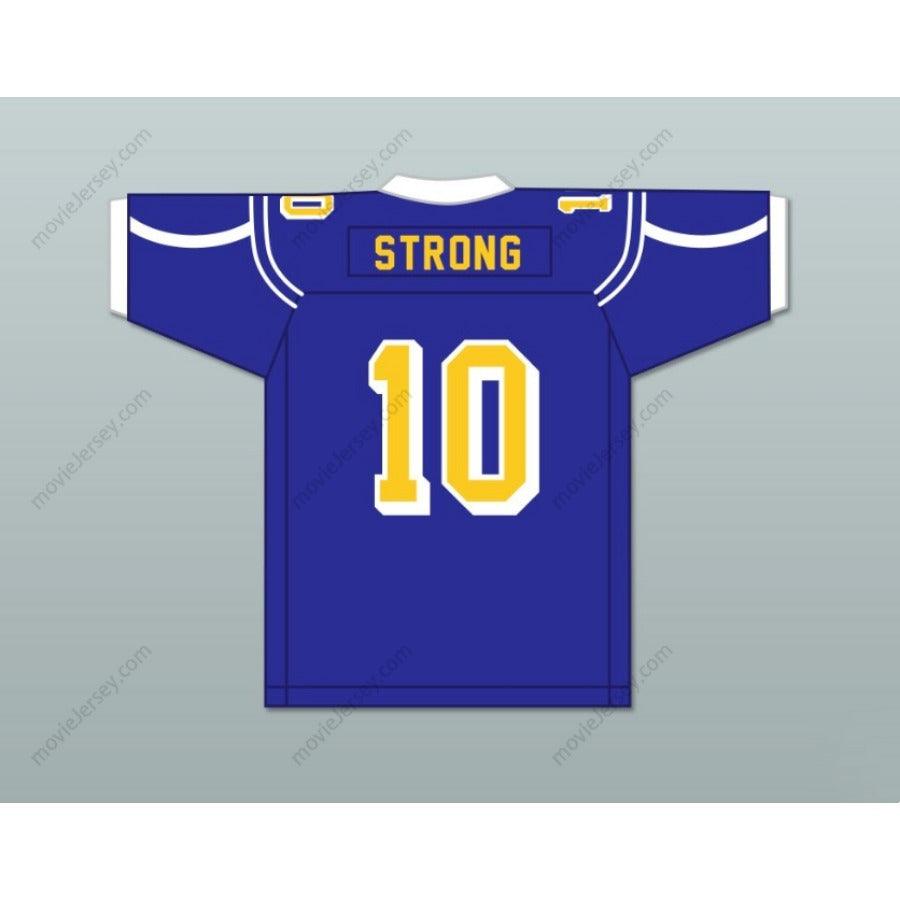 CUSTOM ANY Name Number CARSON STRONG 10 WILL C. WOOD HIGH SCHOOL WILDCATS Football Jersey Top Stitched S-6XL
