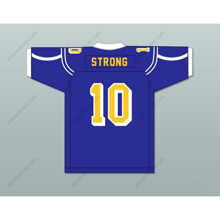 CUSTOM ANY Name Number CARSON STRONG 10 WILL C. WOOD HIGH SCHOOL WILDCATS Football Jersey Top Stitched S-6XL