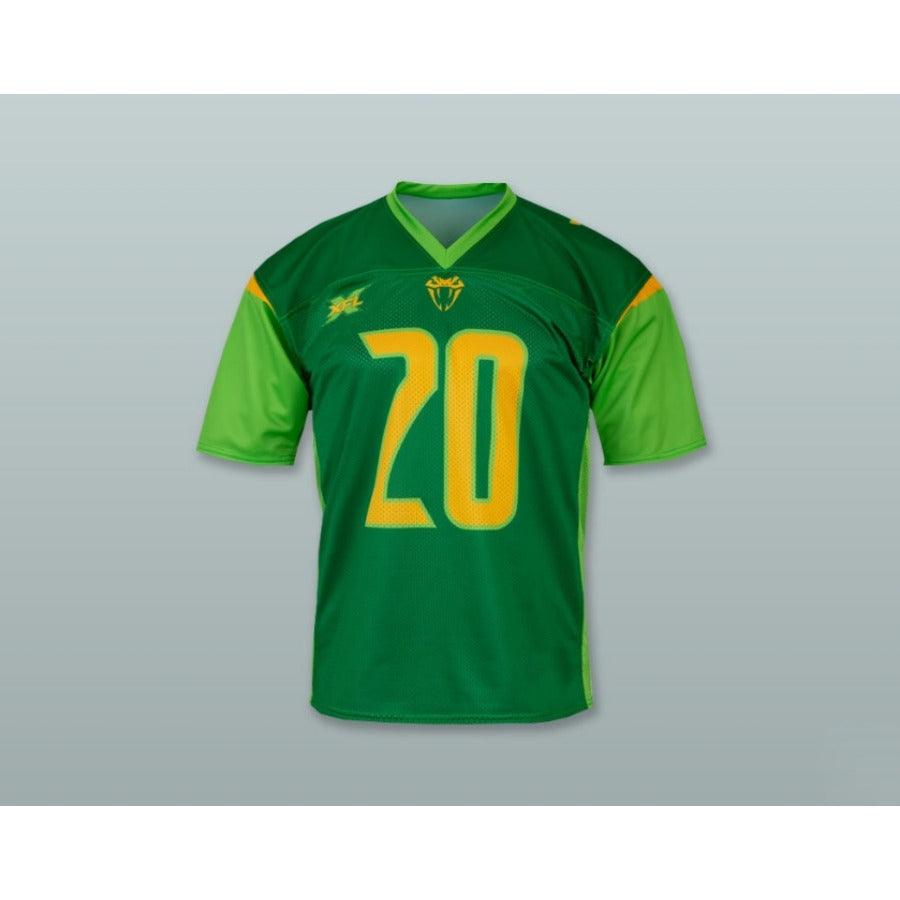 CUSTOM ANY Name Number TAMPA BAY 20 HOME GREEN Football Jersey Top Stitched S-6XL