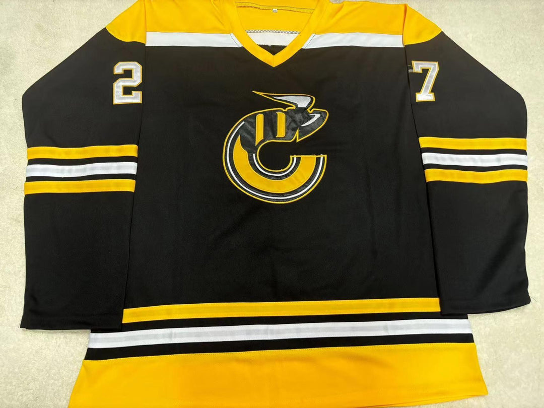 Custom Any Name Number MARK MESSIER CINCINNATI STINGERS 27 HOCKEY JERSEY Stitched Top Stitched S-6XL