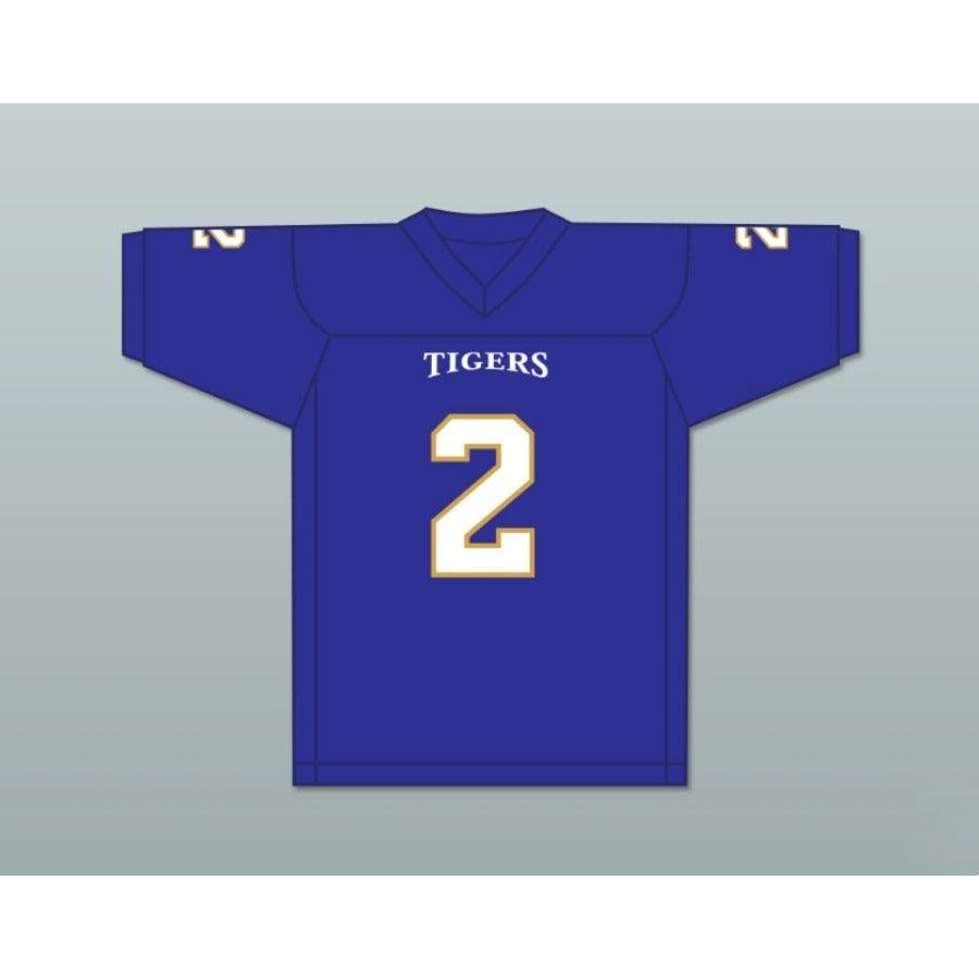 CUSTOM ANY Name Number PARKER 2 MANASSAS TIGERS HIGH SCHOOL Football Jersey Top Stitched S-6XL