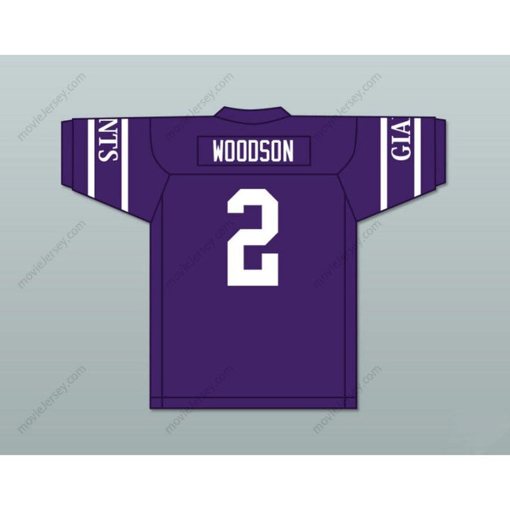 CUSTOM ANY Name Number CHARLES WOODSON 2 FREMONT ROSS HIGH SCHOOL LITTLE GIANTS Football Jersey Top Stitched S-6XL