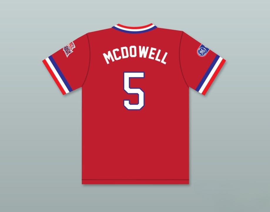 Custom Any Name Number ODDIBE MCDOWELL 5 1984 USA TEAM RED BASEBALL JERSEY Top Stitched S-6XL