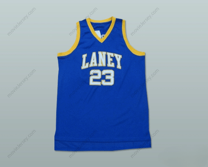 CUSTOM ANY Name Number MICHAEL 23 LANEY HIGH SCHOOL BUCCANEERS BLUE BASKETBALL JERSEY Top Stitched S-6XL