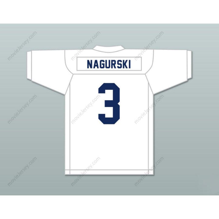 CUSTOM ANY Name Number BRONKO NAGURSKI 3 BEMIDJI HIGH SCHOOL LUMBERJACKS Football Jersey Top Stitched S-6XL