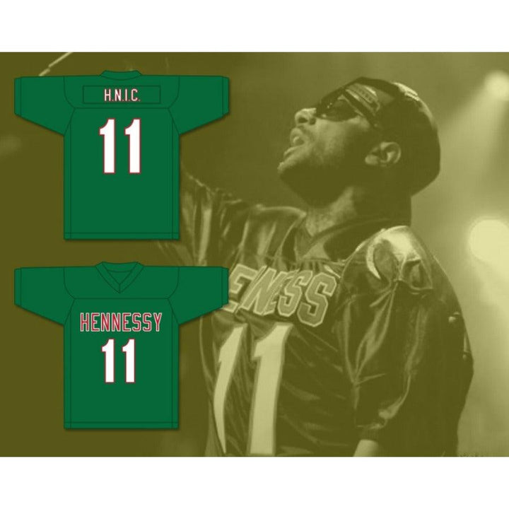 CUSTOM ANY Name Number HAVOC PRODIGY 11 HENNESSY Football Jersey Top Stitched S-6XL