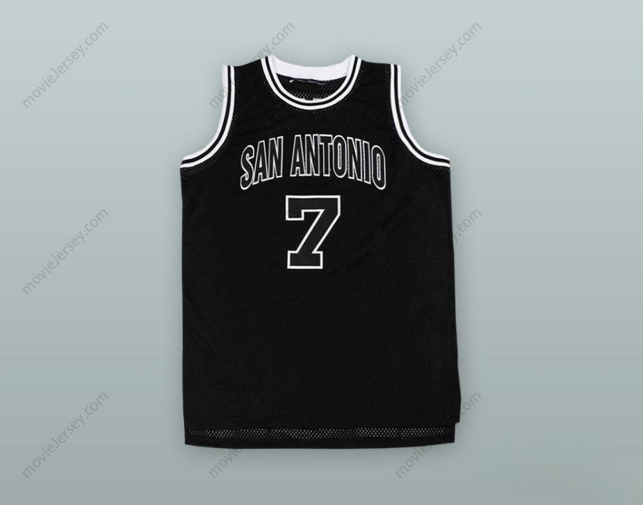 CUSTOM ANY Name Number COFFEE BLACK 7 BASKETBALL JERSEY Top Stitched S-6XL