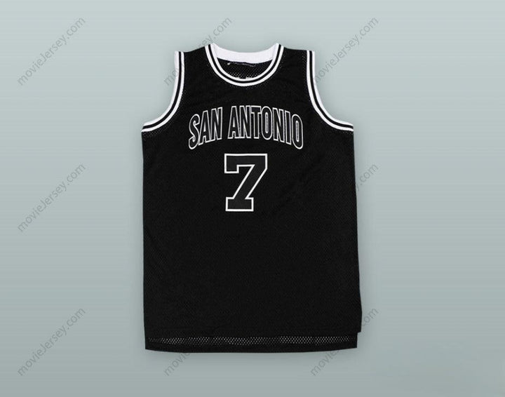 CUSTOM ANY Name Number COFFEE BLACK 7 BASKETBALL JERSEY Top Stitched S-6XL